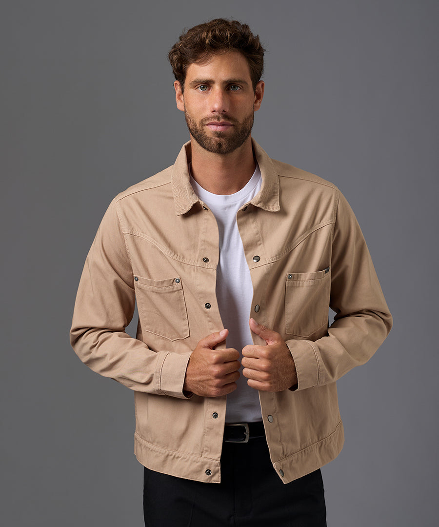 CASACA DENIM SOBRETEÑIDO OI26
