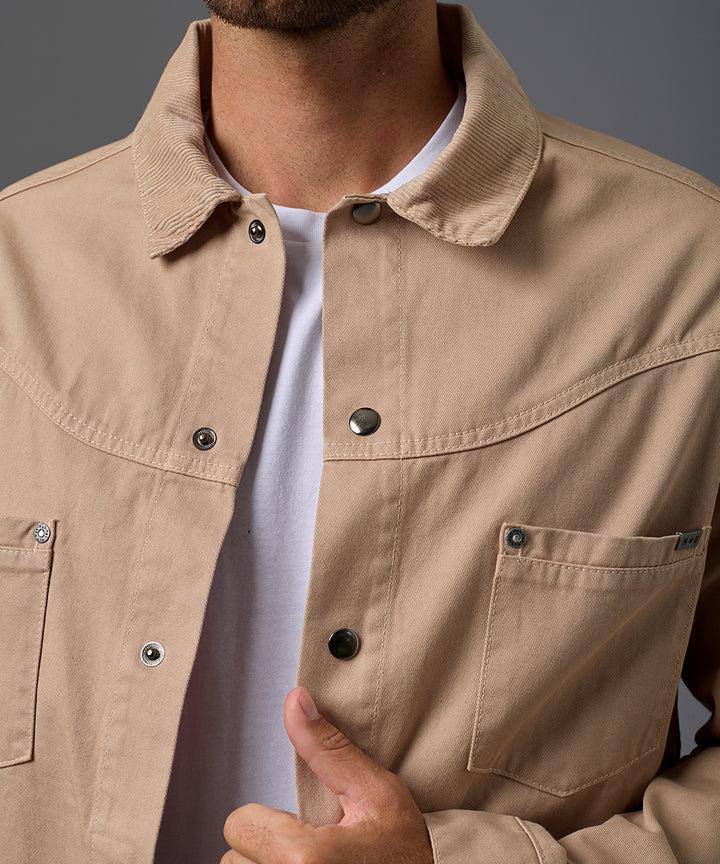 CASACA DENIM SOBRETEÑIDO OI26