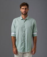 CAMISA MANGA LARGA PECHERA OJAL CLASSIC FIT OI26