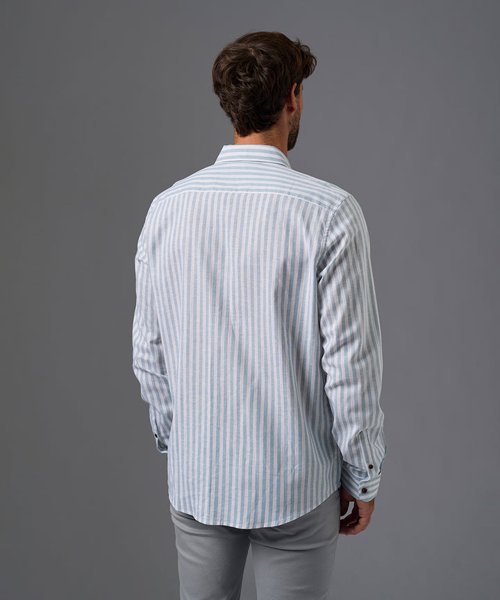 CAMISA MANGA LARGA PECHERA OJAL CLASSIC FIT OI26