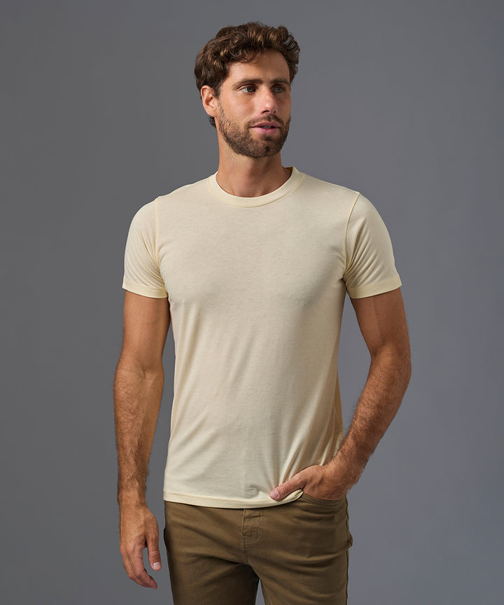 POLO MANGA CORTA JERSEY BASICO CUELLO REDONDO OI26