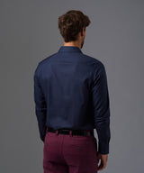 CAMISA DE VESTIR MANGA LARGA ALGODÓN CUELLO SPREAD