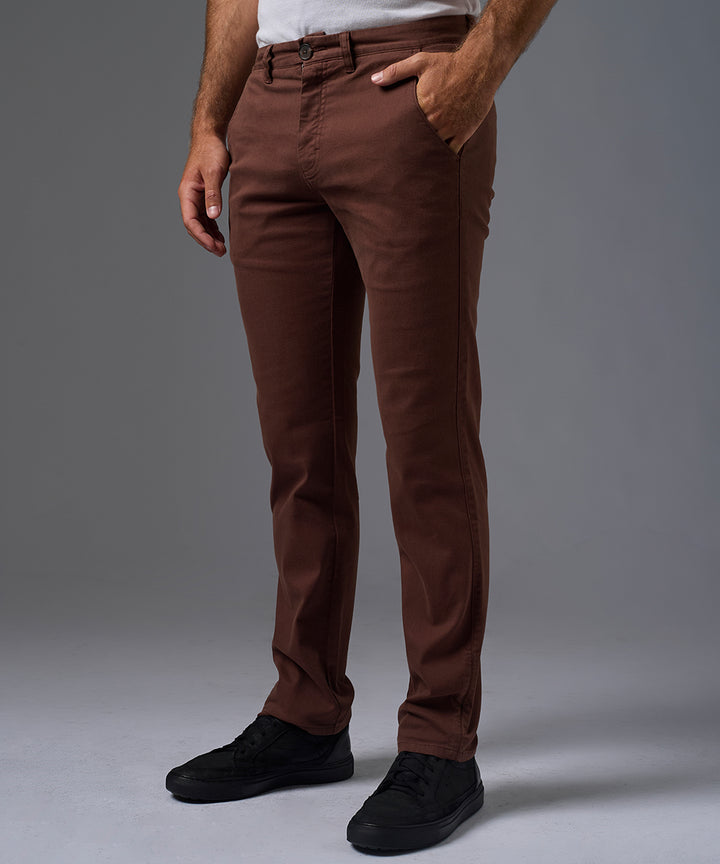 PANTALON DRILL FLAT FRONT SLIM FIT OI26