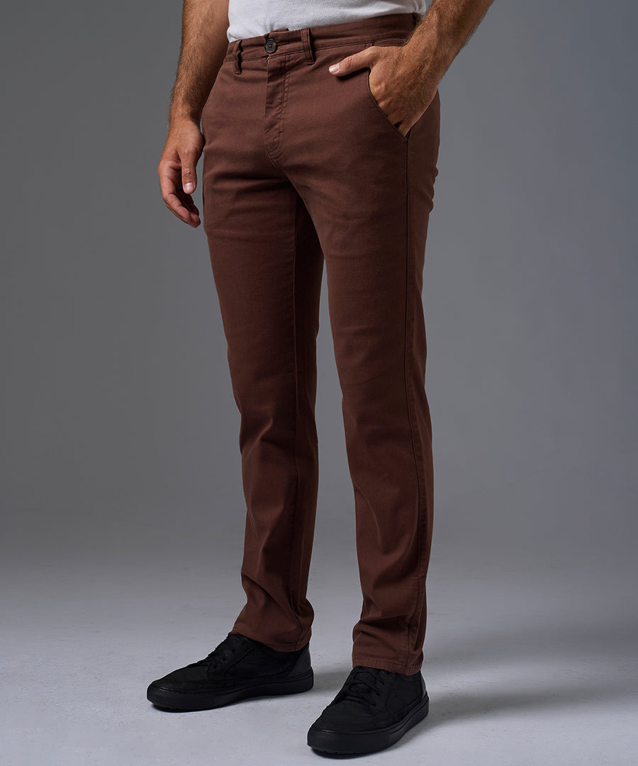 PANTALON DRILL FLAT FRONT SLIM FIT OI26
