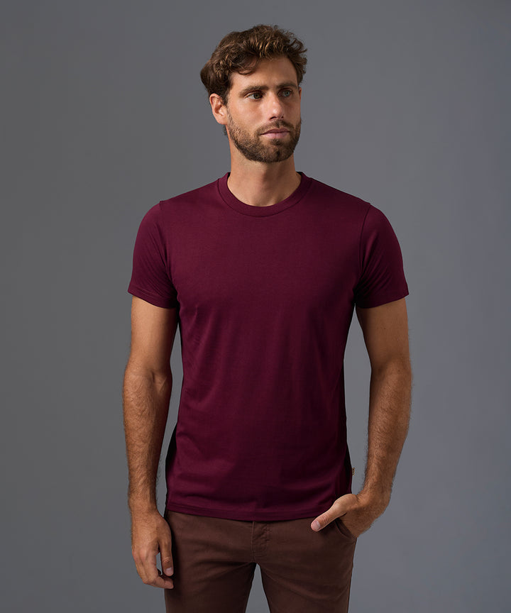 POLO MANGA CORTA JERSEY BASICO CUELLO REDONDO OI26