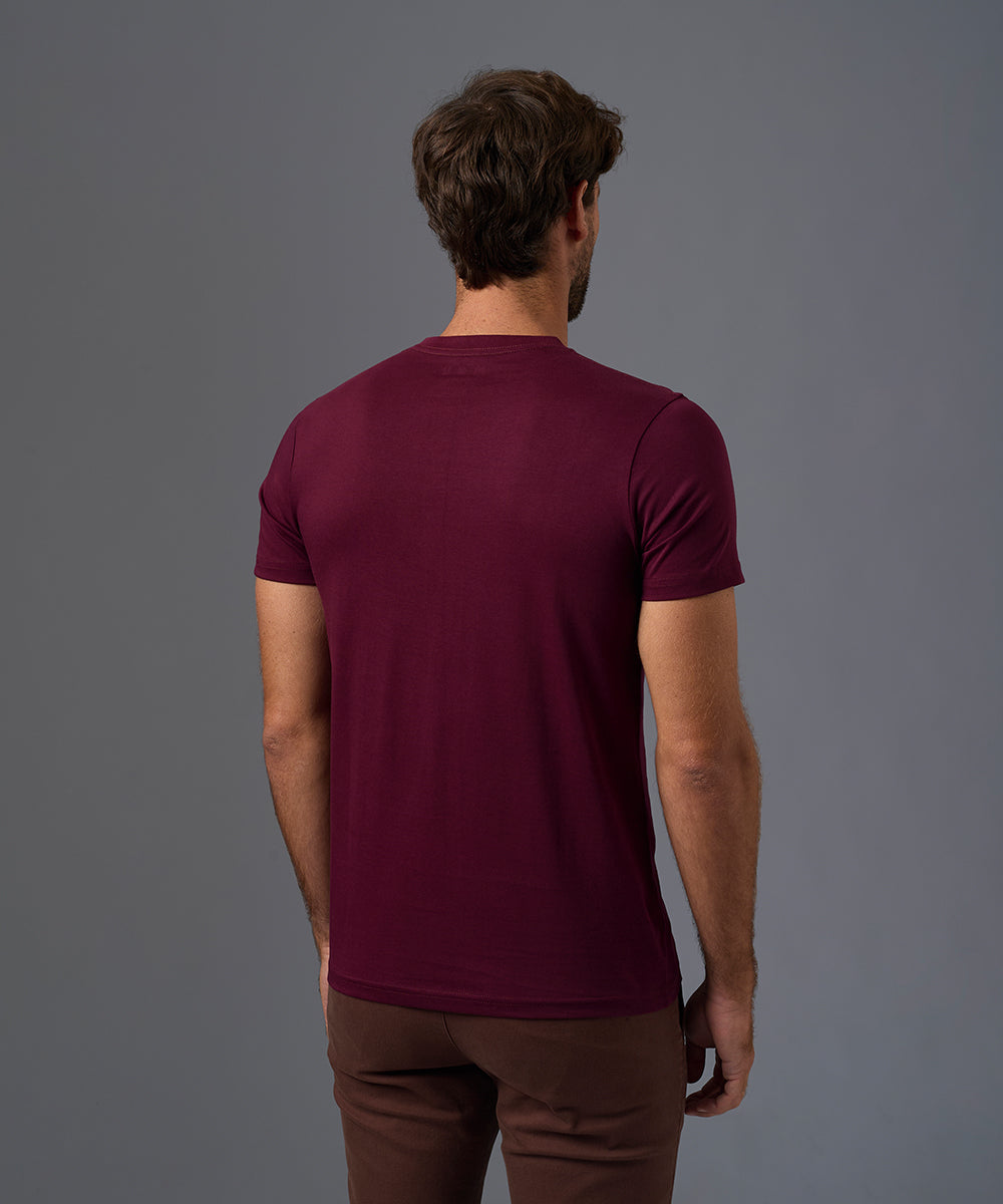 POLO MANGA CORTA JERSEY BASICO CUELLO REDONDO OI26