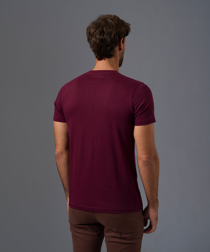 POLO MANGA CORTA JERSEY BASICO CUELLO REDONDO OI26