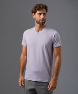 POLO MANGA CORTA JERSEY BASICO CUELLO V OI26