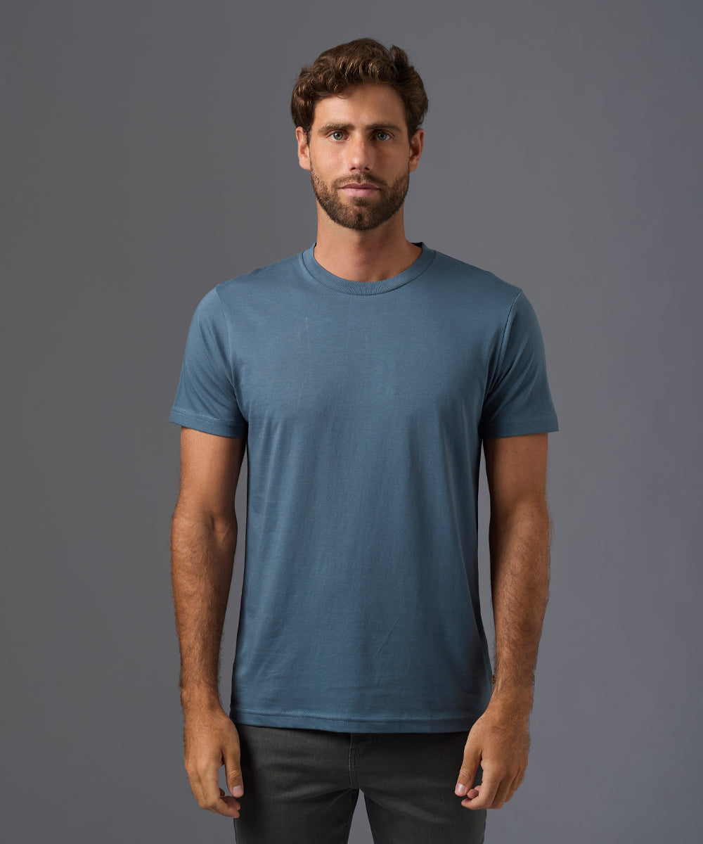 POLO MANGA CORTA JERSEY BASICO CUELLO REDONDO OI26