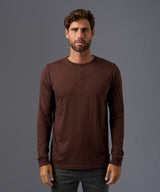 POLO MANGA LARGA JERSEY HENLEY OI26