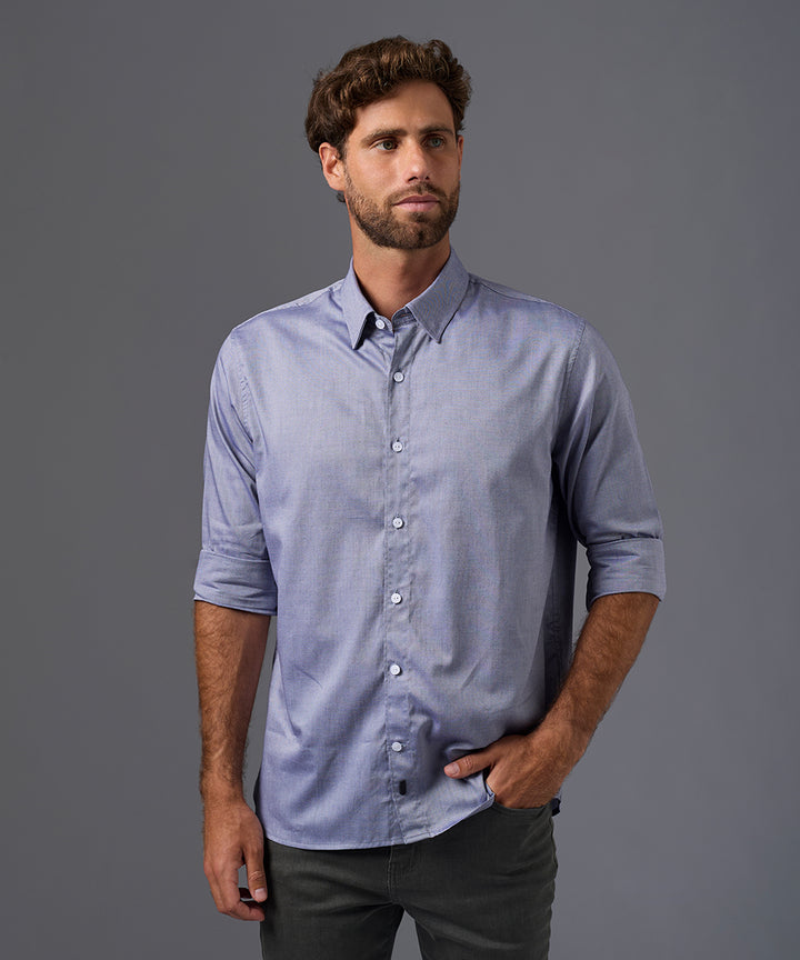 CAMISA MANGA LARGA OXFORD CAPSULA CONFORT OI26