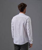 CAMISA MANGA LARGA CUELLO NERU DESMONTABLE CLASSIC FIT OI26