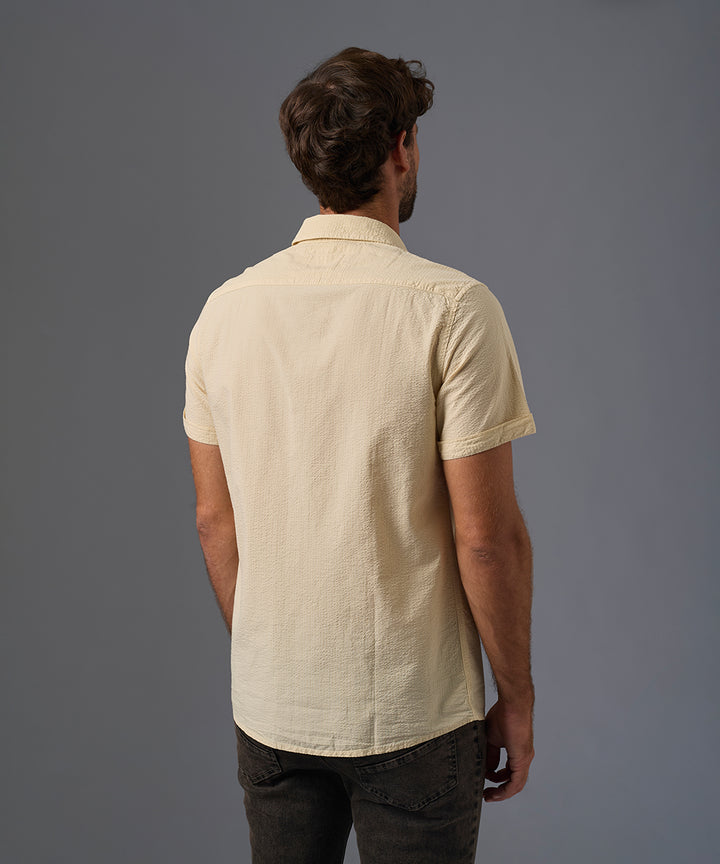 CAMISA MANGA CORTA PECHERA OJAL CLASSIC FIT OI26