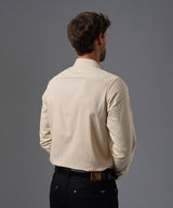 CAMISA DE VESTIR MANGA LARGA ALGODÓN CUELLO SPREAD