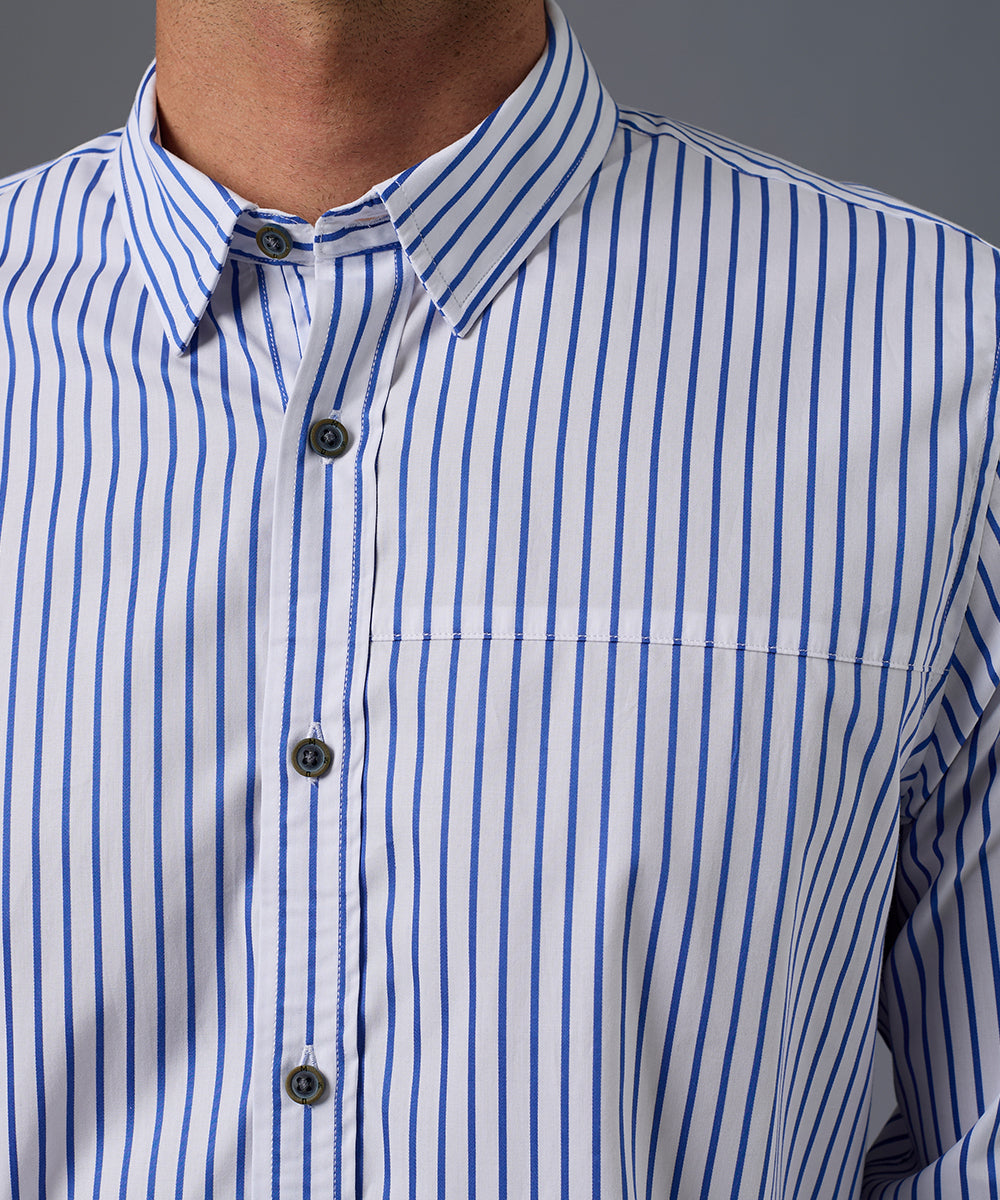 CAMISA MANGA LARGA CUELLO SPREAD SLIM FIT OI26