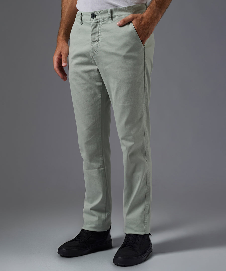 PANTALON DRILL FLAT FRONT SLIM FIT TT