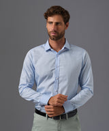 CAMISA DE VESTIR MANGA LARGA ALGODÓN CUELLO SPREAD