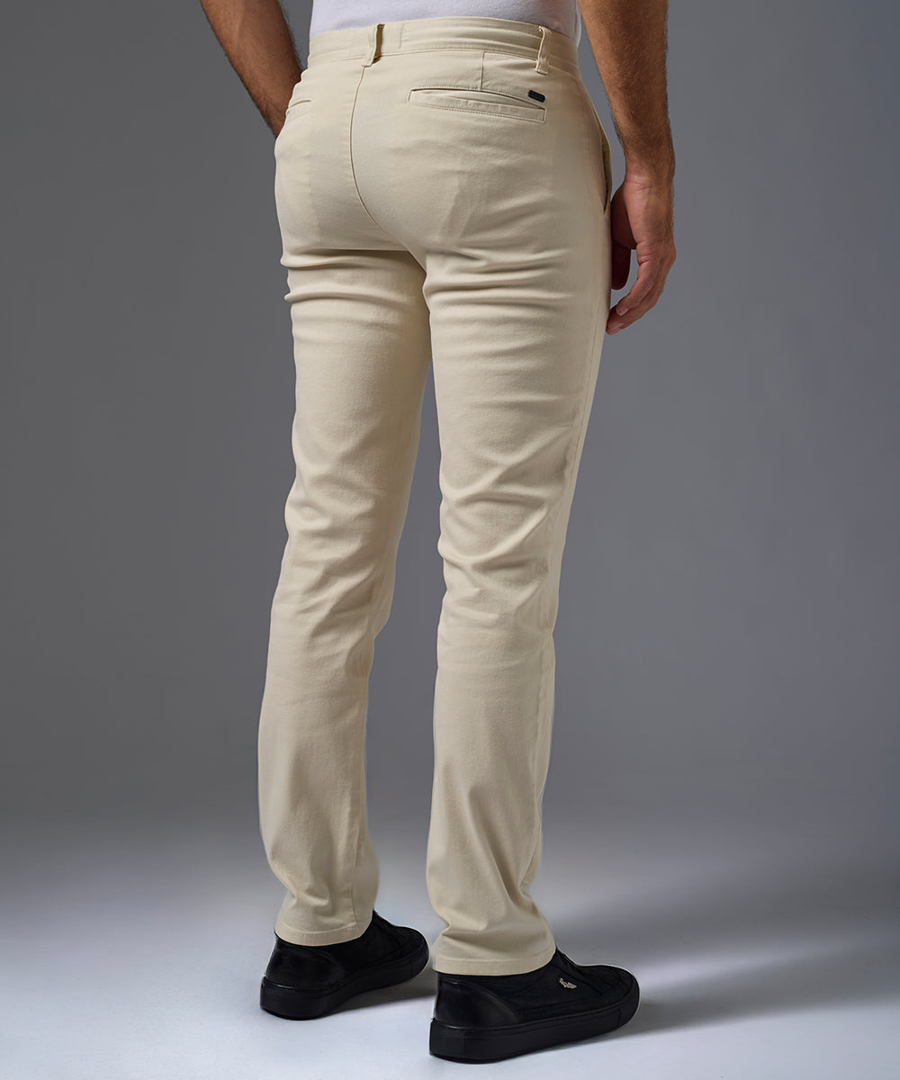 PANTALON DRILL FLAT FRONT SLIM FIT OI26