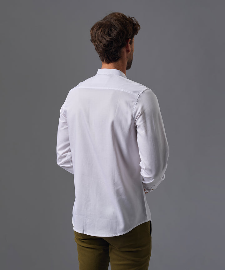 CAMISA MANGA LARGA ROLL UP MICRO BUTTON DOWN CLASSIC FIT OI26