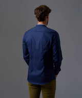 CAMISA MANGA LARGA CUELLO NERU DESMONTABLE SLIM FIT OI26