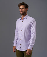 CAMISA MANGA LARGA PECHERA OJAL SLIM FIT OI26