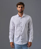 CAMISA MANGA LARGA PECHERA OJAL SLIM FIT OI26