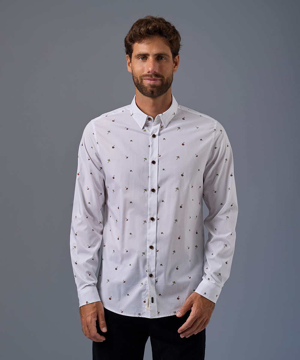 Camisa Button Down Oculto Classic Fit