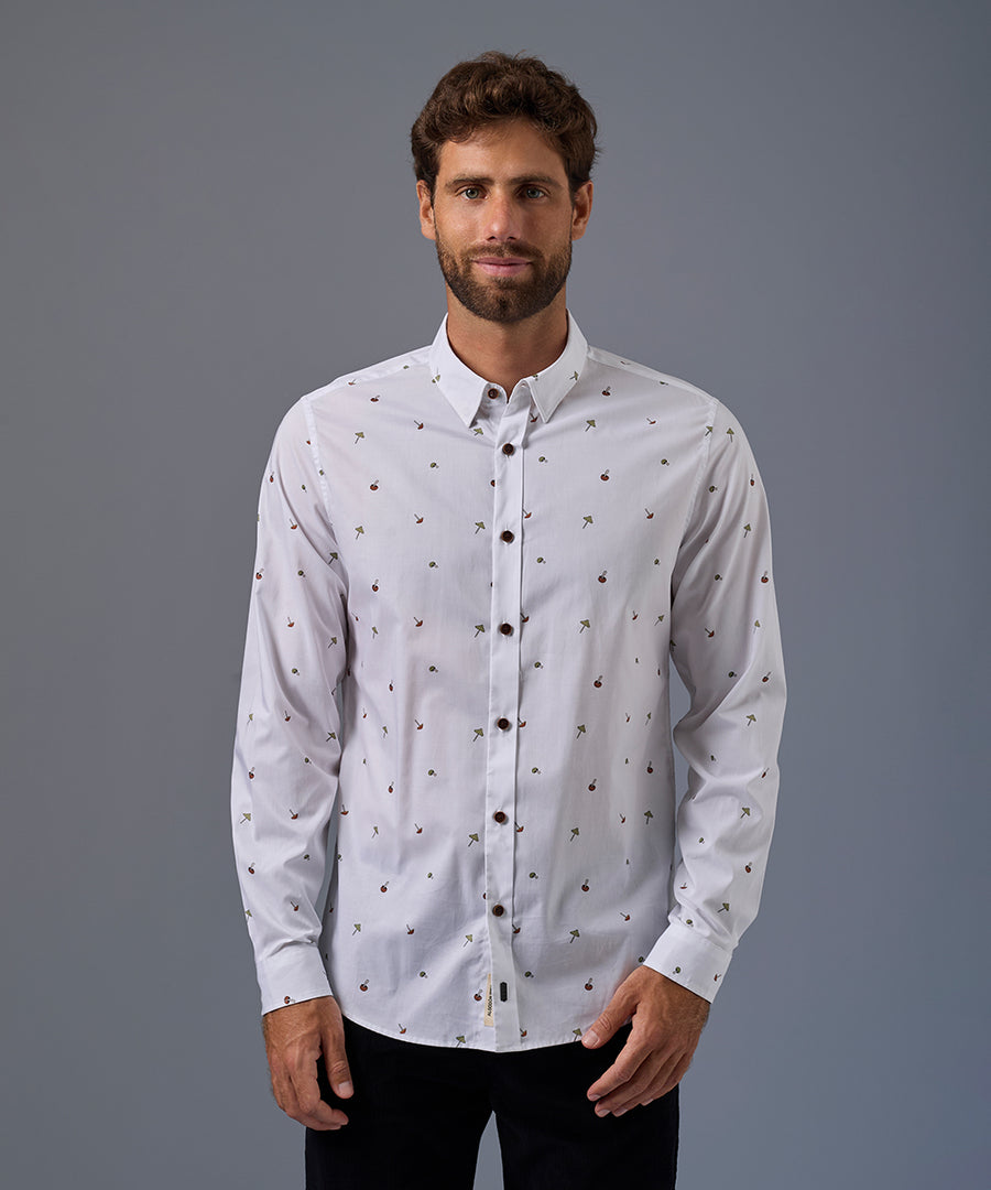 Camisa Button Down Oculto Classic Fit