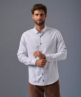 Camisa Roll Up Cuello Redondeado Classic Fit