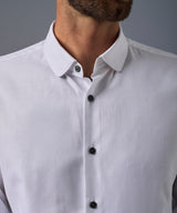 Camisa Roll Up Cuello Redondeado Classic Fit