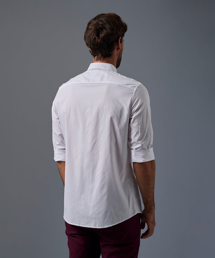Camisa Pechera Ojal Classic Fit