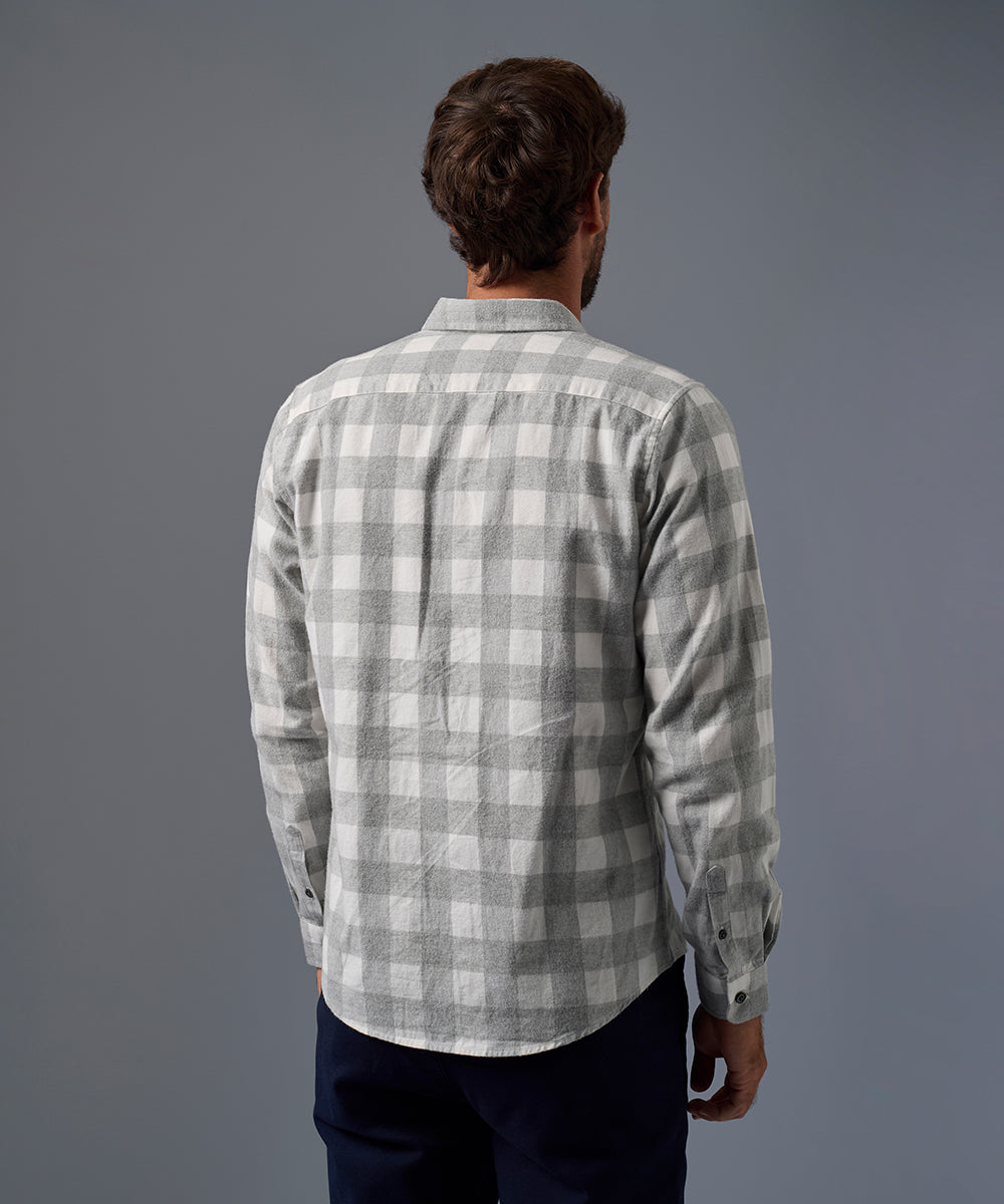 Camisa Franela Button Down Classic Fit