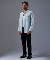 Camisa de Jean Doble Bolsillo Classic Fit
