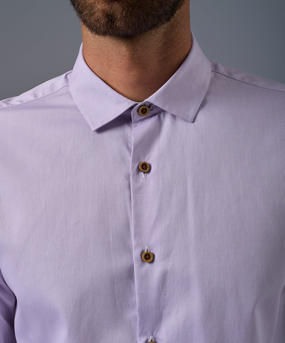 Camisa Dobby Cuello Spread Classic Fit