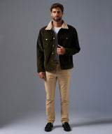 Casaca Corduroy con Sherpa