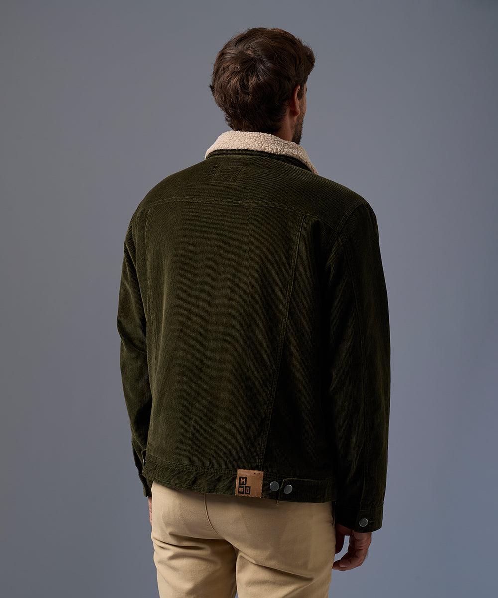 Casaca Corduroy con Sherpa