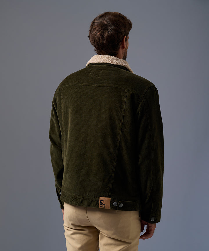 Casaca Corduroy con Sherpa