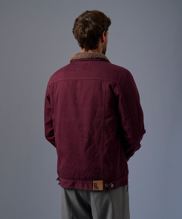 Casaca de Jean con Sherpa