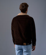 Casaca Corduroy con Sherpa
