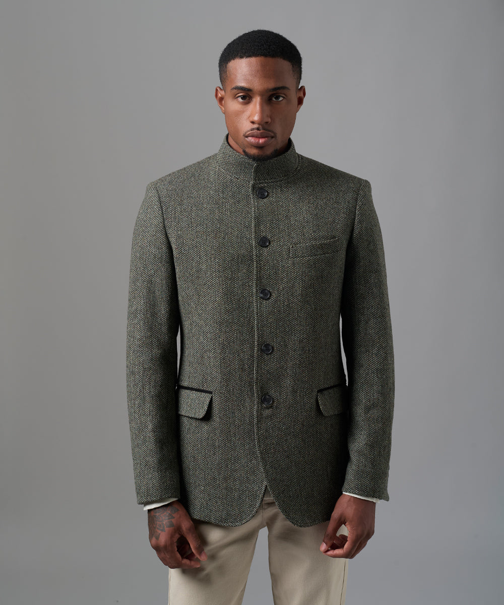 BLAZER LANA CUELLO MAO VERDE OI25