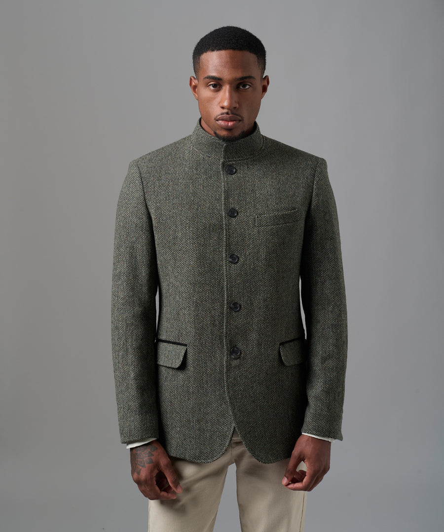 BLAZER LANA CUELLO MAO VERDE OI25