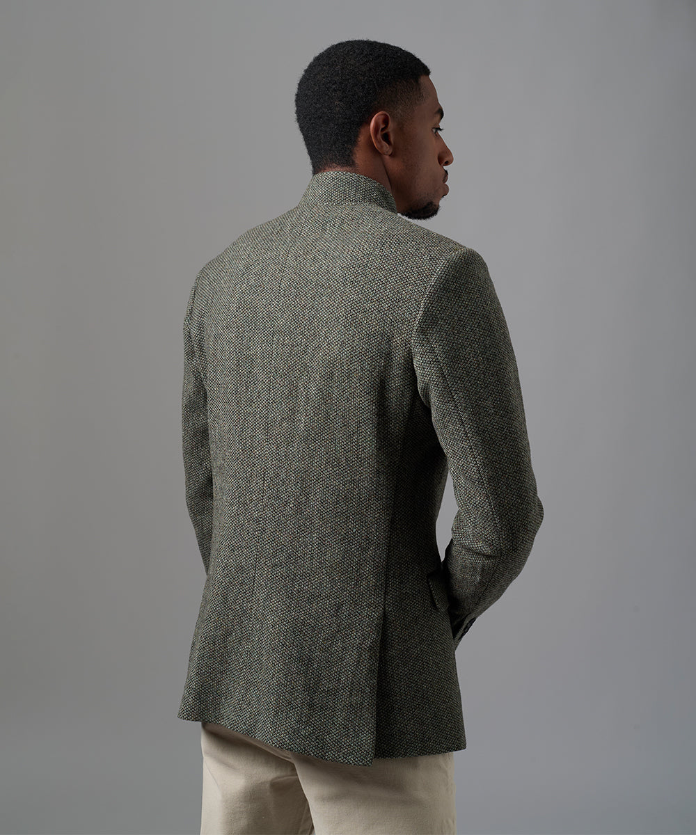 BLAZER LANA CUELLO MAO VERDE OI25