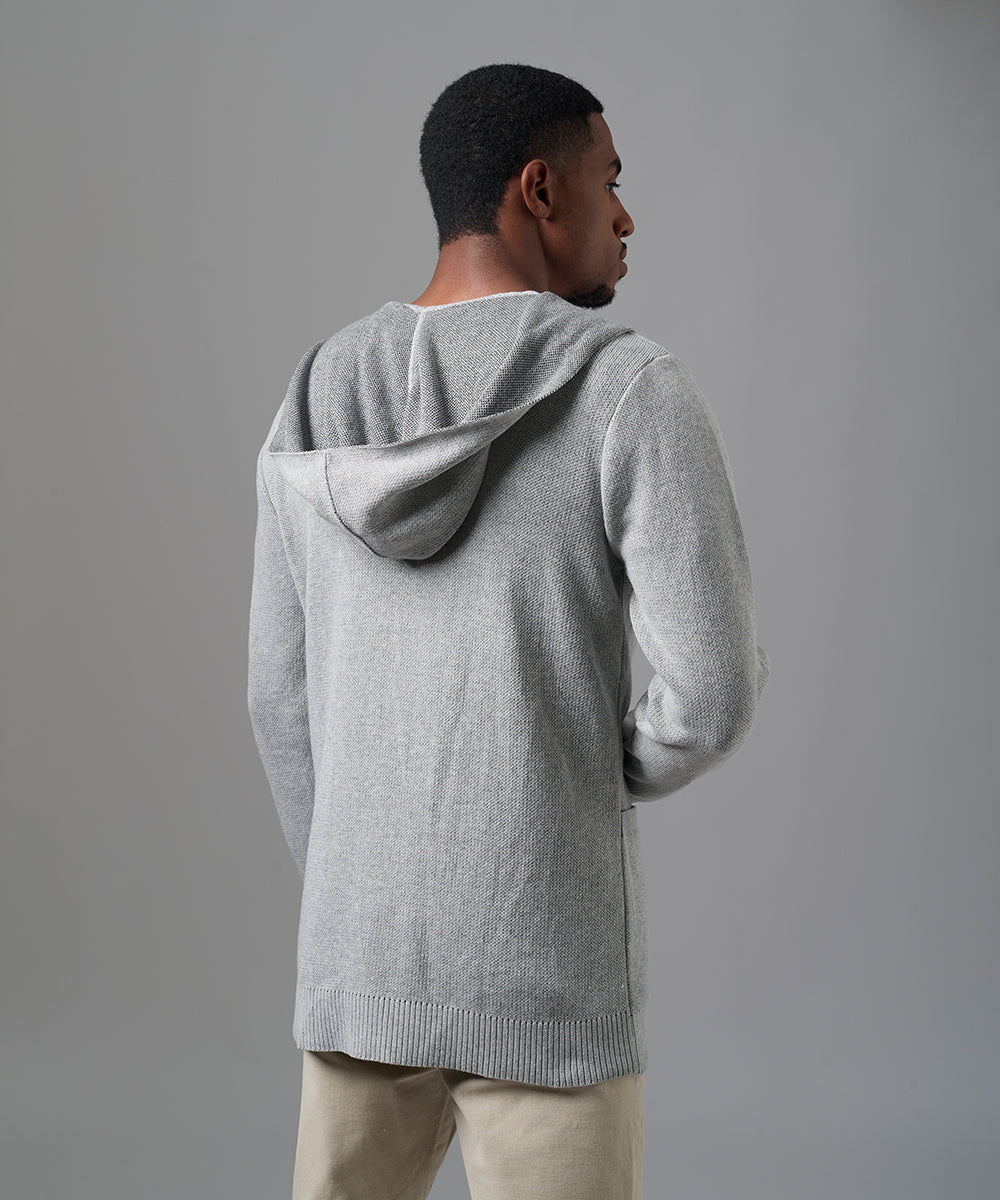 CHOMPA PET CON CAPUCHA GRIS OI25