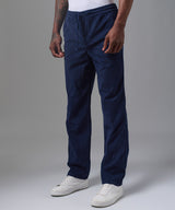 PANTALON CORDUROY CON ELASTICO CLASSIC FIT AZUL MARINO OI25