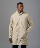CASACA DRILL PARKA CON CAPUCHA HUESO OI25