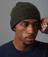 GORRO SOLIDO LANA VERDE