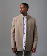 ABRIGO LANA CORTO BEIGE OI25