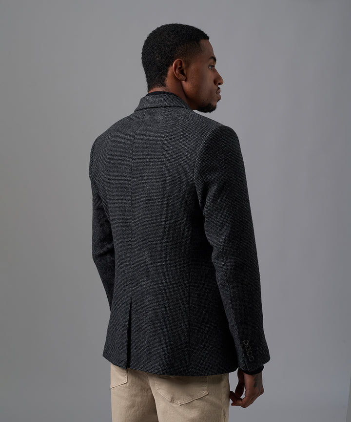 BLAZER LANA CUELLO SOLAPA NEGRO OI25
