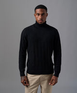 CHOMPA PET CUELLO ALTO NEGRO OI25