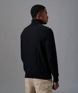 CHOMPA PET CUELLO ALTO NEGRO OI25